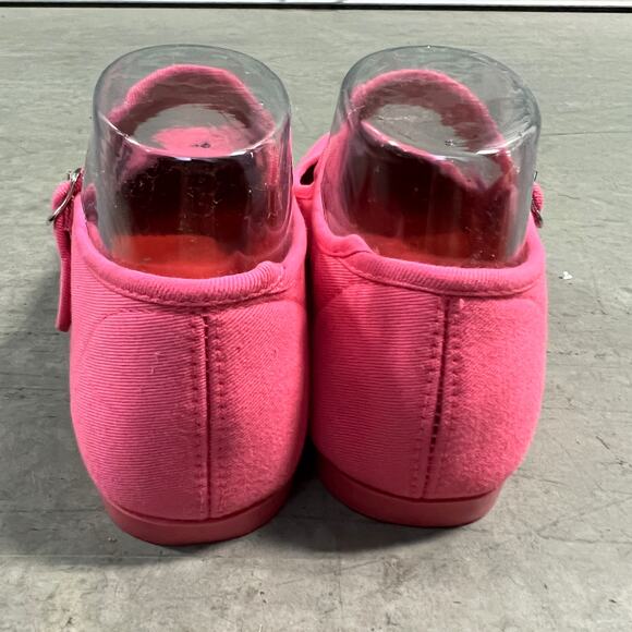 On Your Feet US 5.5 VINTAGE Y2K Kung Fu Womens Pink Mary Jane Buckle Strap Flats - Picture 6 of 11